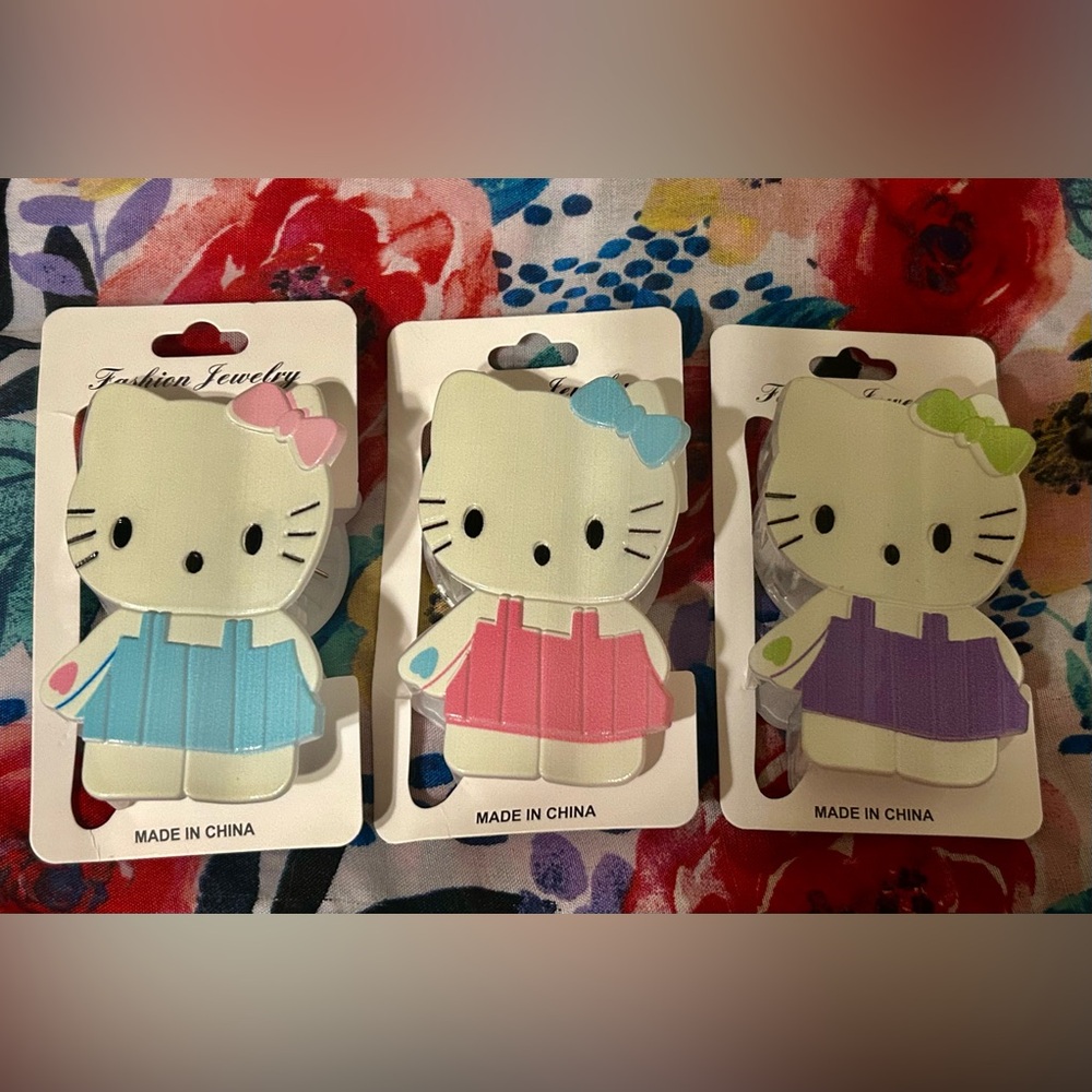 Hello Kitty Hair Claw Set